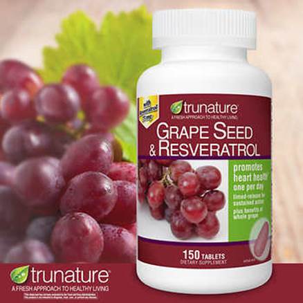 Description: Description: Description: Description: Description: trunature Grape Seed and Resveratrol, 150 Tablets 